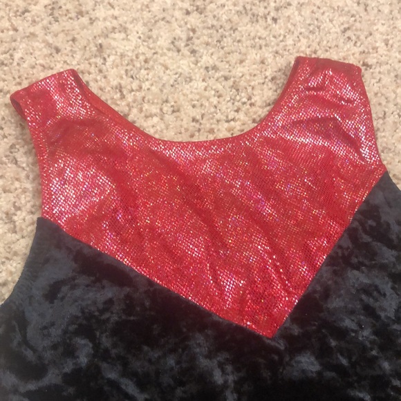 Velour leotard - Picture 2 of 8